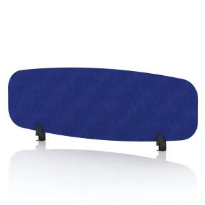 Sch! Oblong Acoustic Desk Screen in Recycled PET Felt