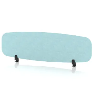Sch! Oblong Acoustic Desk Screen in Recycled PET Felt