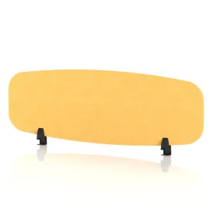Sch! Oblong Acoustic Desk Screen in Recycled PET Felt