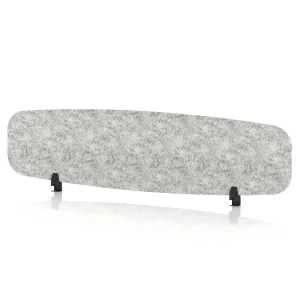 Sch! Oblong Acoustic Desk Screen in Recycled PET Felt