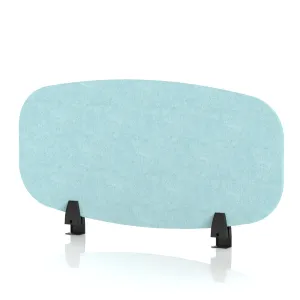 Sch! Oblong Acoustic Desk Screen in Recycled PET Felt