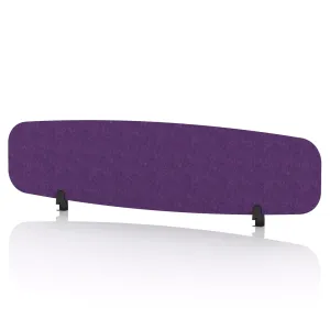 Sch! Oblong Acoustic Desk Screen in Recycled PET Felt
