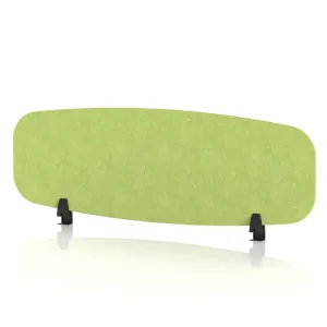 Sch! Oblong Acoustic Desk Screen in Recycled PET Felt