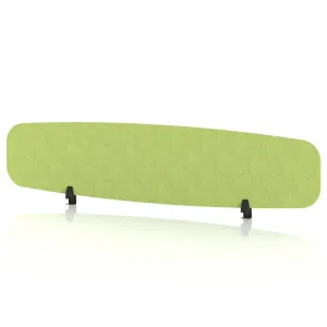 Sch! Oblong Acoustic Desk Screen in Recycled PET Felt
