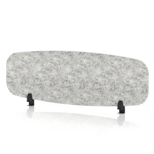 Sch! Oblong Acoustic Desk Screen in Recycled PET Felt