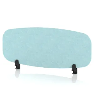 Sch! Oblong Acoustic Desk Screen in Recycled PET Felt
