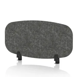 Sch! Oblong Acoustic Desk Screen in Recycled PET Felt