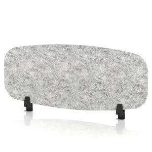 Sch! Oblong Acoustic Desk Screen in Recycled PET Felt