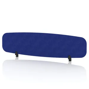 Sch! Oblong Acoustic Desk Screen in Recycled PET Felt