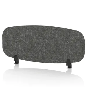 Sch! Oblong Acoustic Desk Screen in Recycled PET Felt