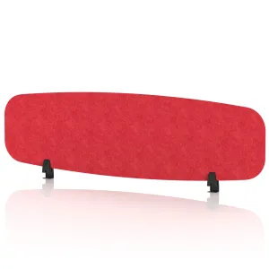 Sch! Oblong Acoustic Desk Screen in Recycled PET Felt