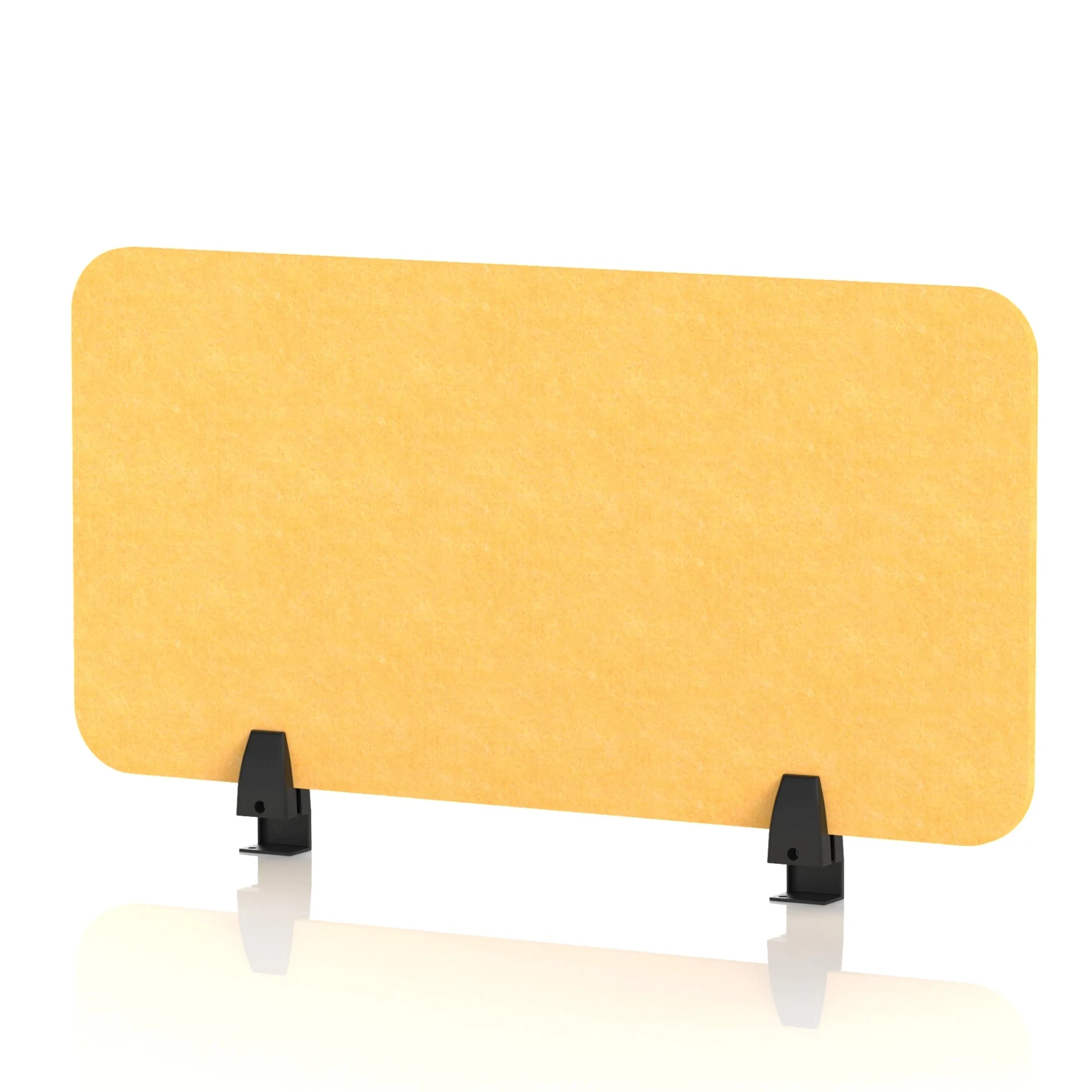 Sch! Rectangular Acoustic Desk Screen in Recycled PET Felt