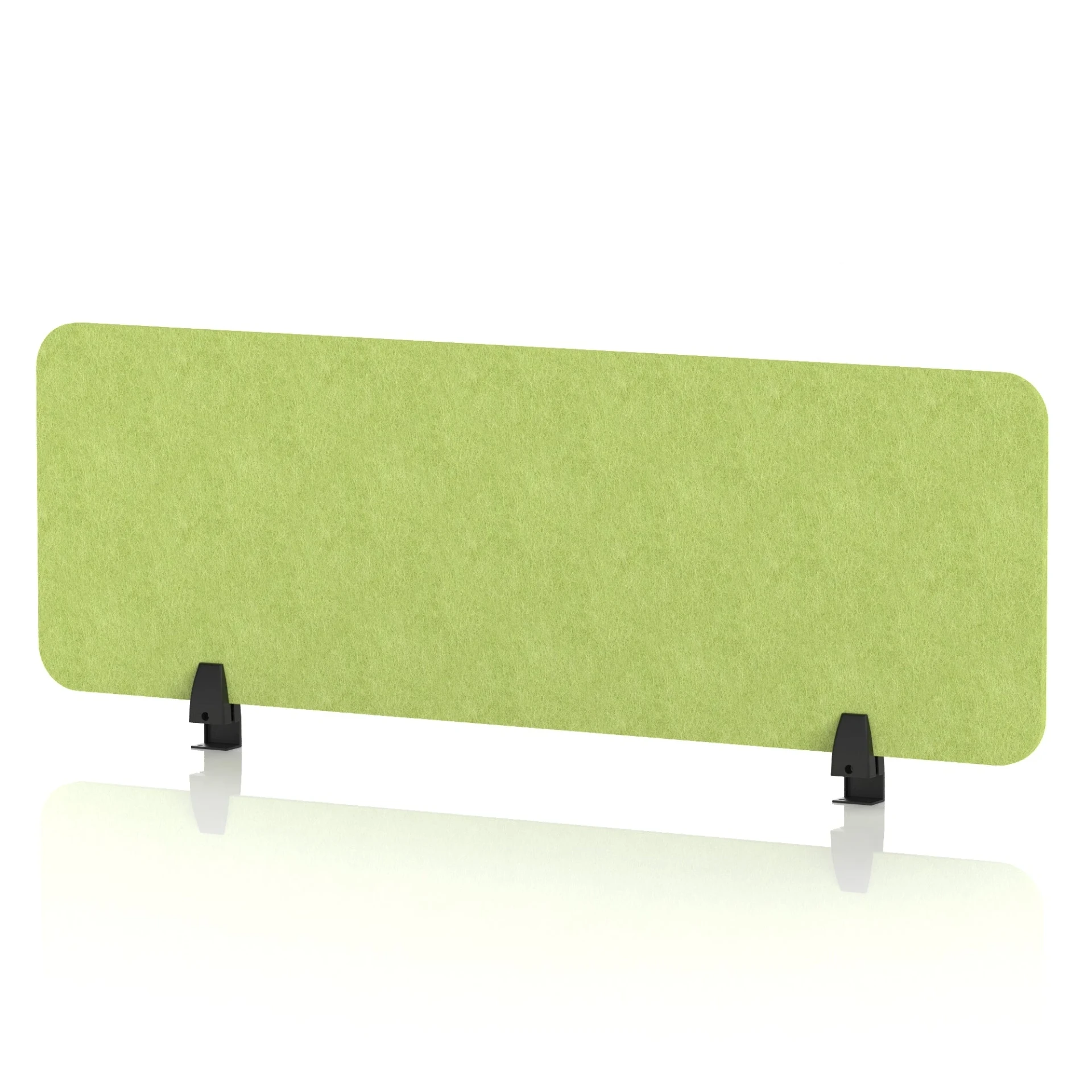 Sch! Rectangular Acoustic Desk Screen in Recycled PET Felt