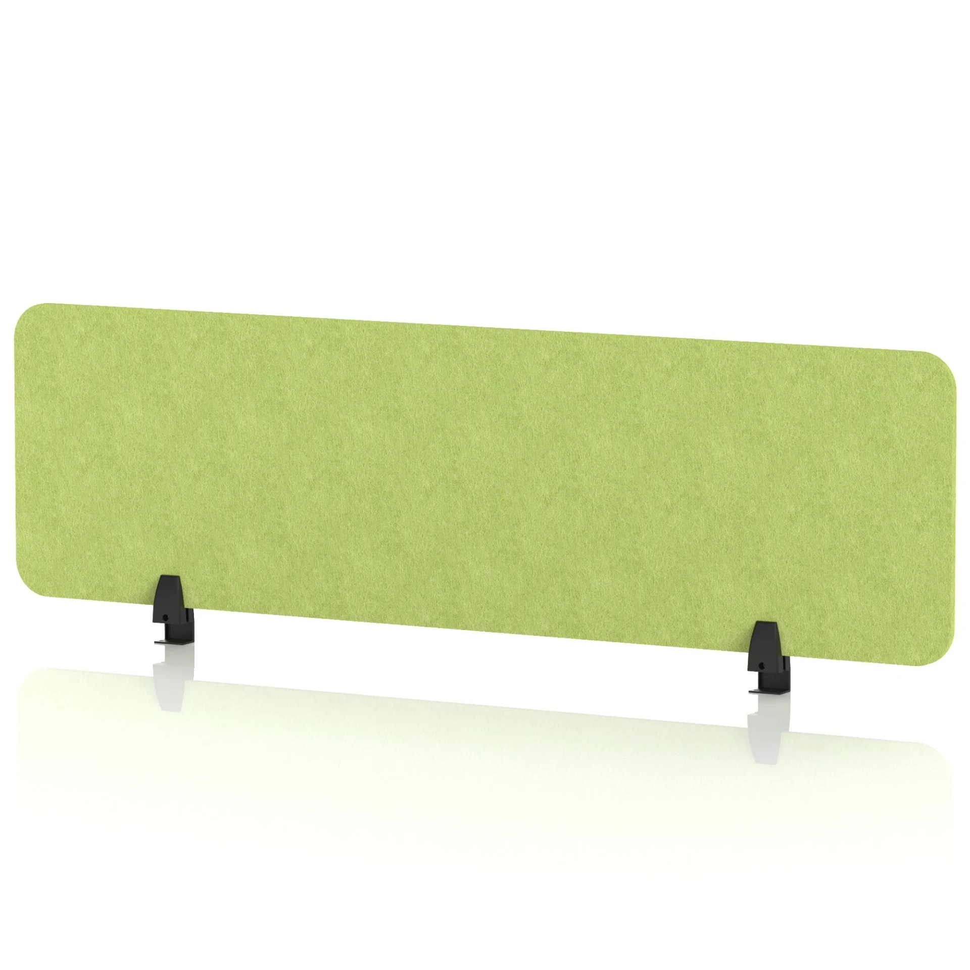 Sch! Rectangular Acoustic Desk Screen in Recycled PET Felt