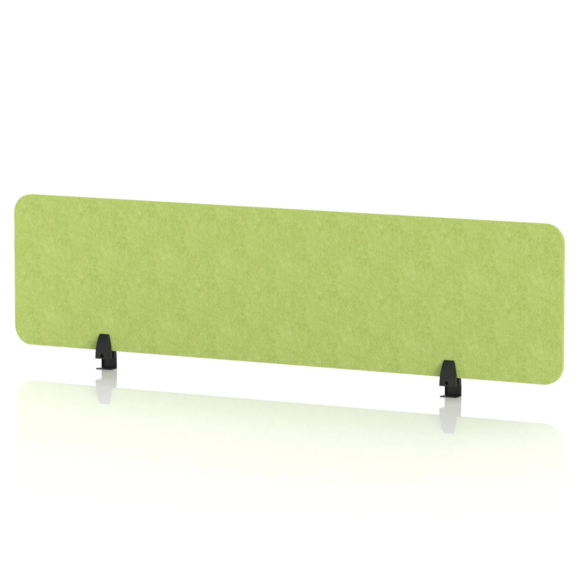 Sch! Rectangular Acoustic Desk Screen in Recycled PET Felt