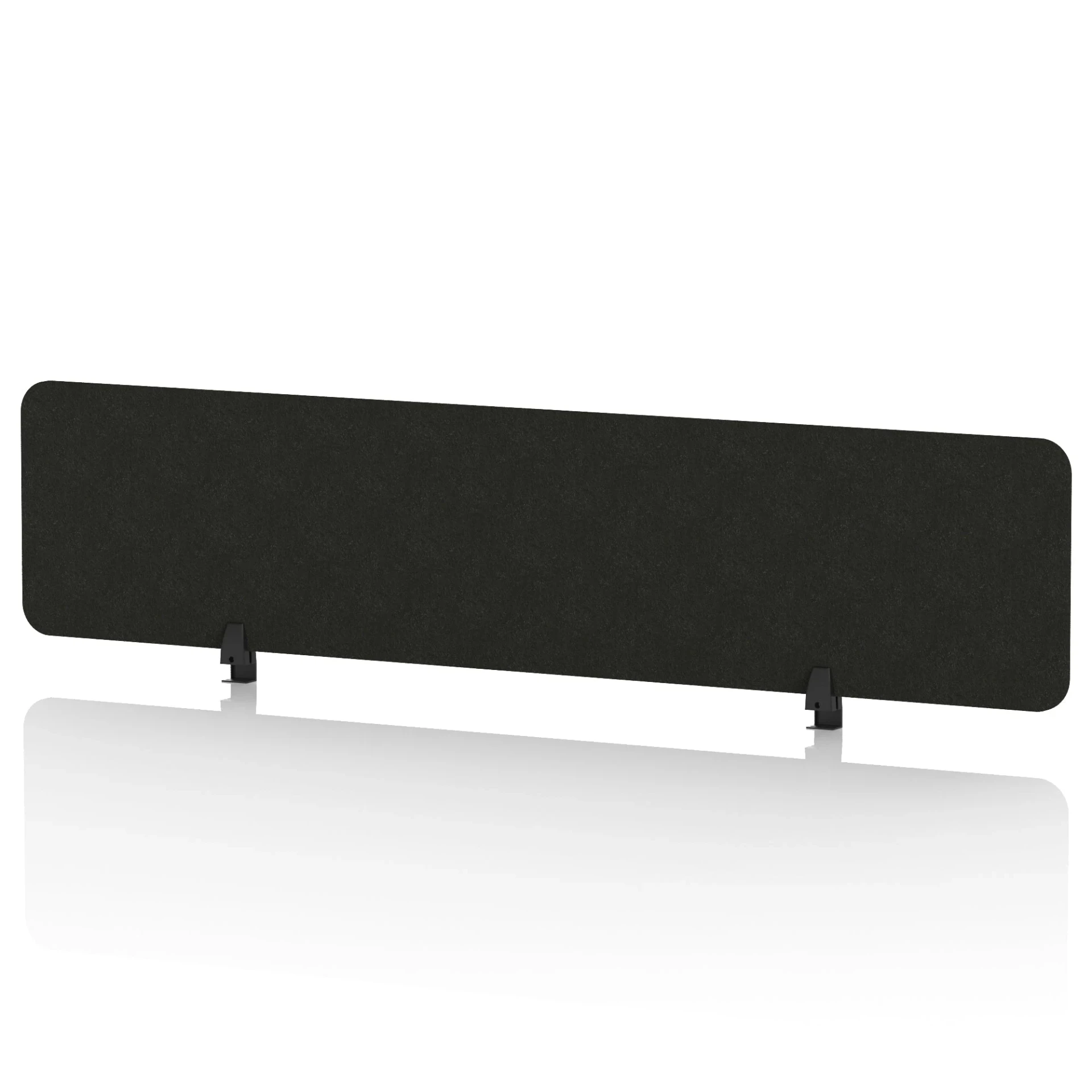 Sch! Rectangular Acoustic Desk Screen in Recycled PET Felt