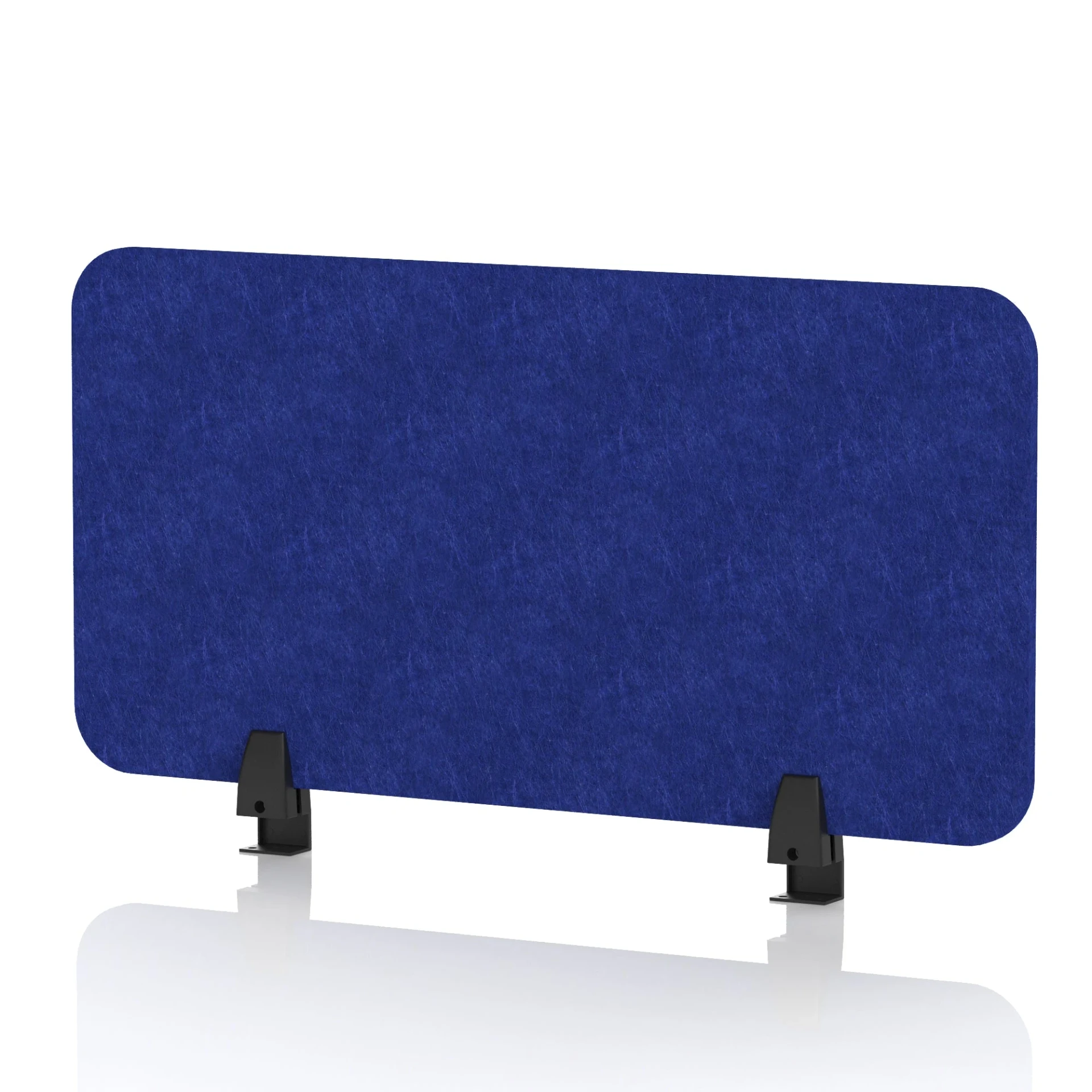 Sch! Rectangular Acoustic Desk Screen in Recycled PET Felt