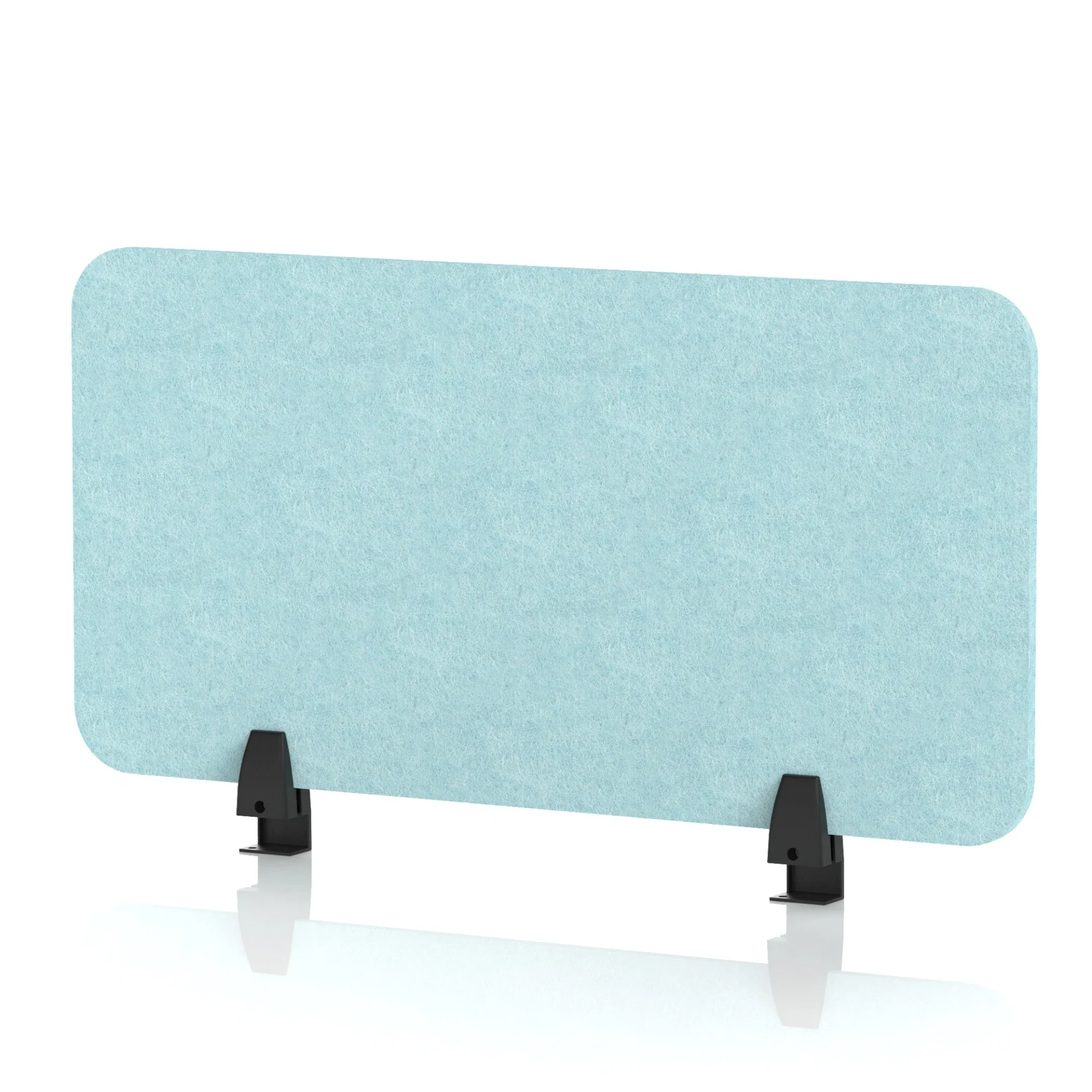 Sch! Rectangular Acoustic Desk Screen in Recycled PET Felt