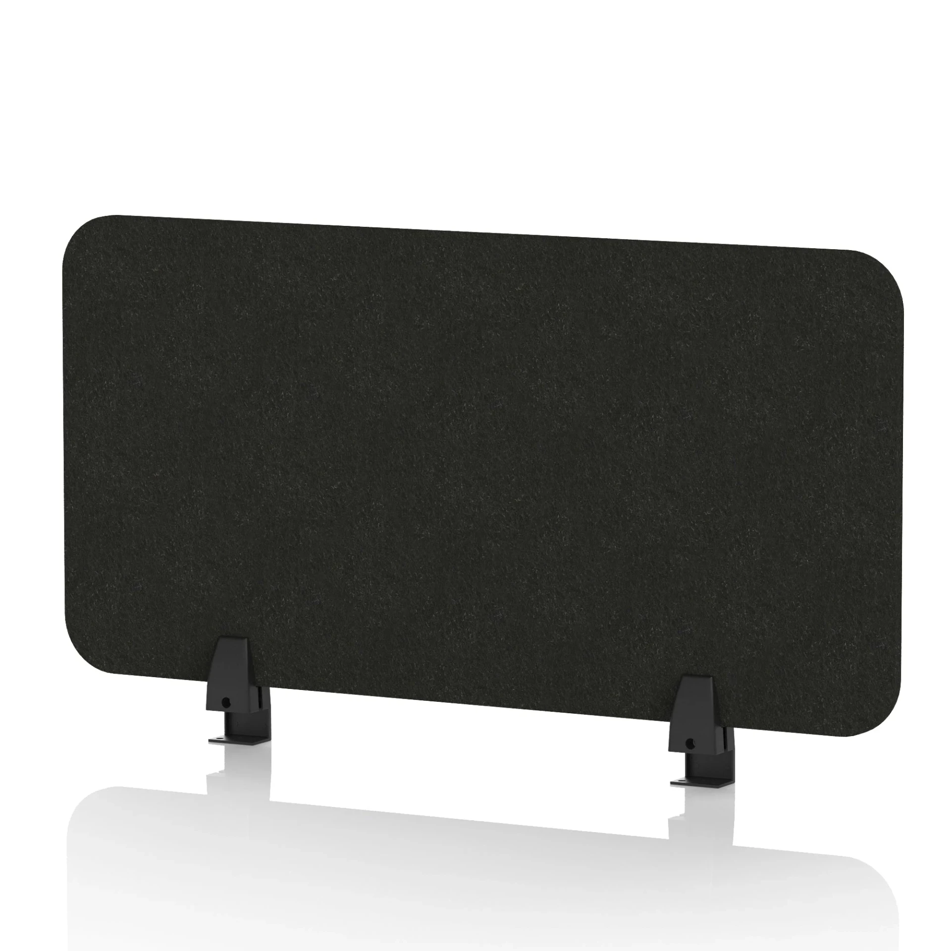 Sch! Rectangular Acoustic Desk Screen in Recycled PET Felt