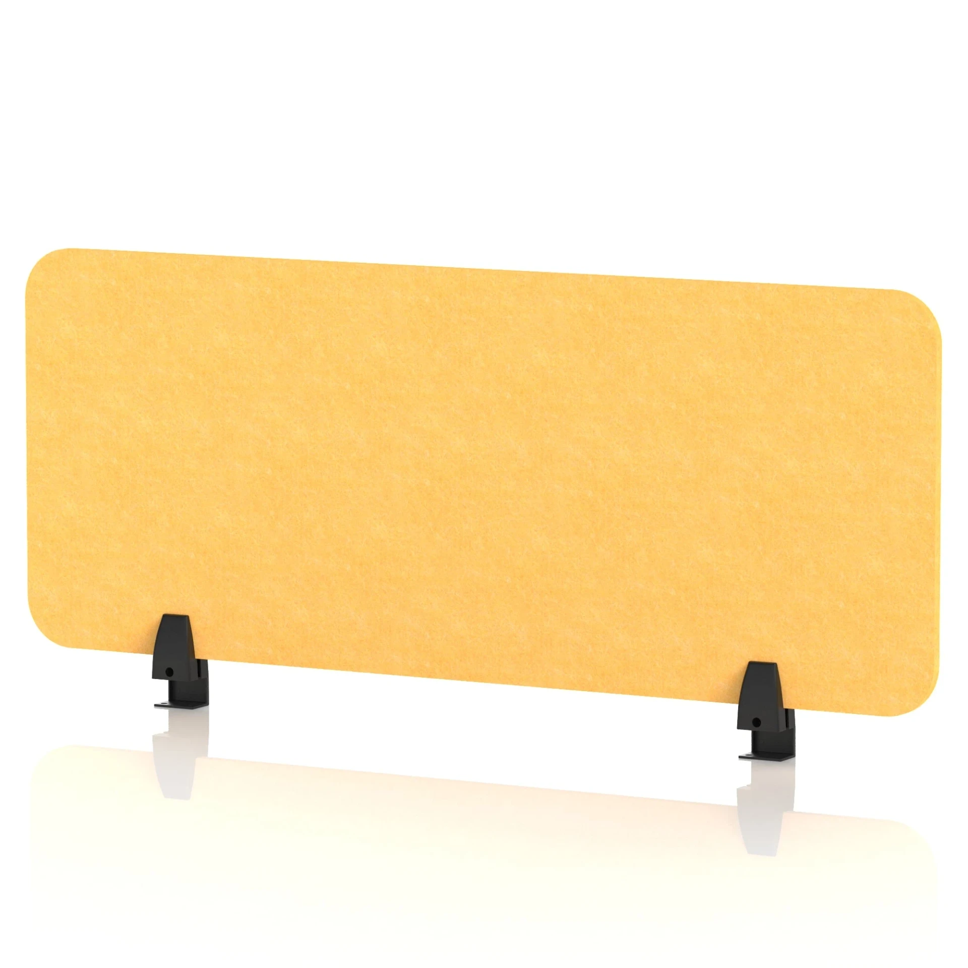 Sch! Rectangular Acoustic Desk Screen in Recycled PET Felt