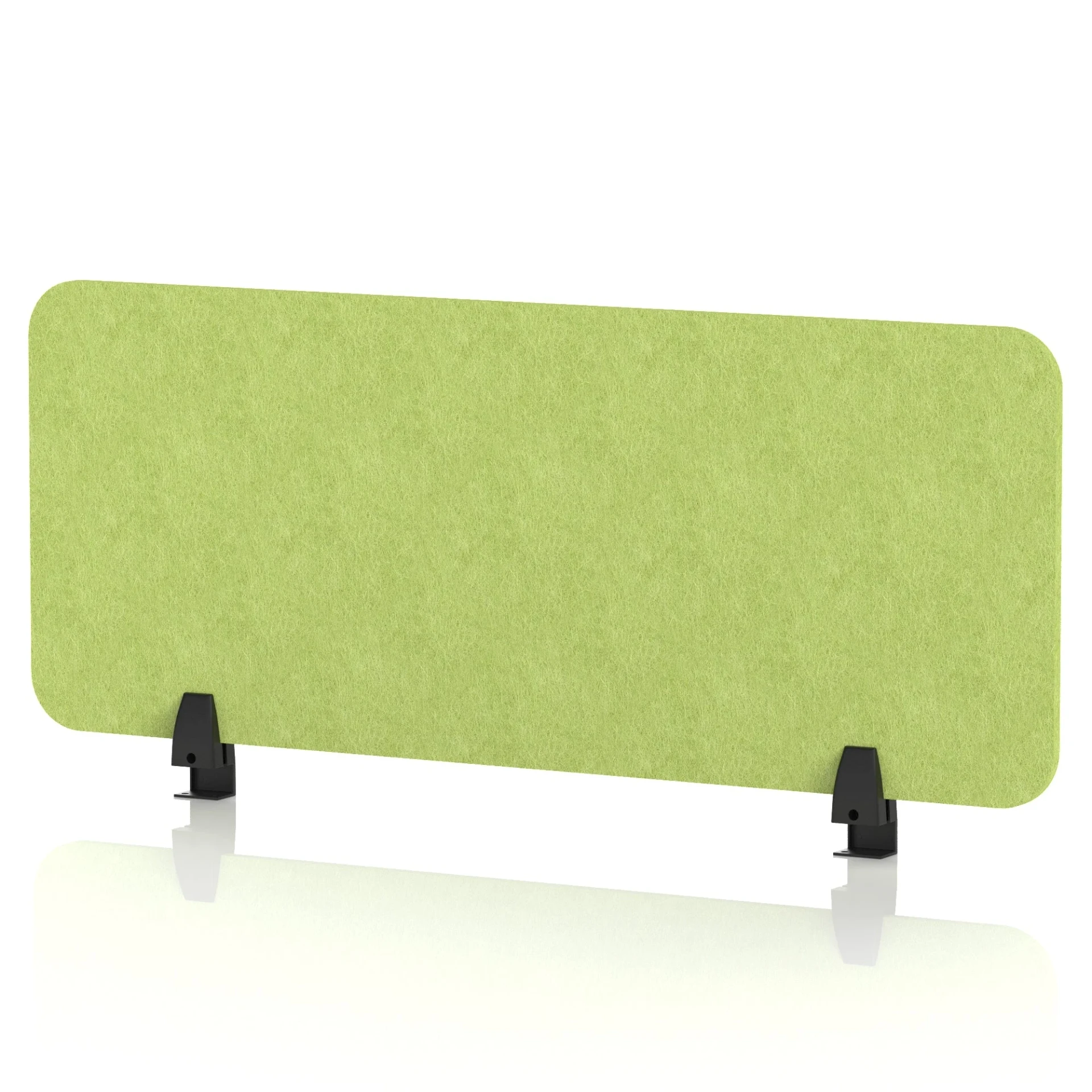 Sch! Rectangular Acoustic Desk Screen in Recycled PET Felt