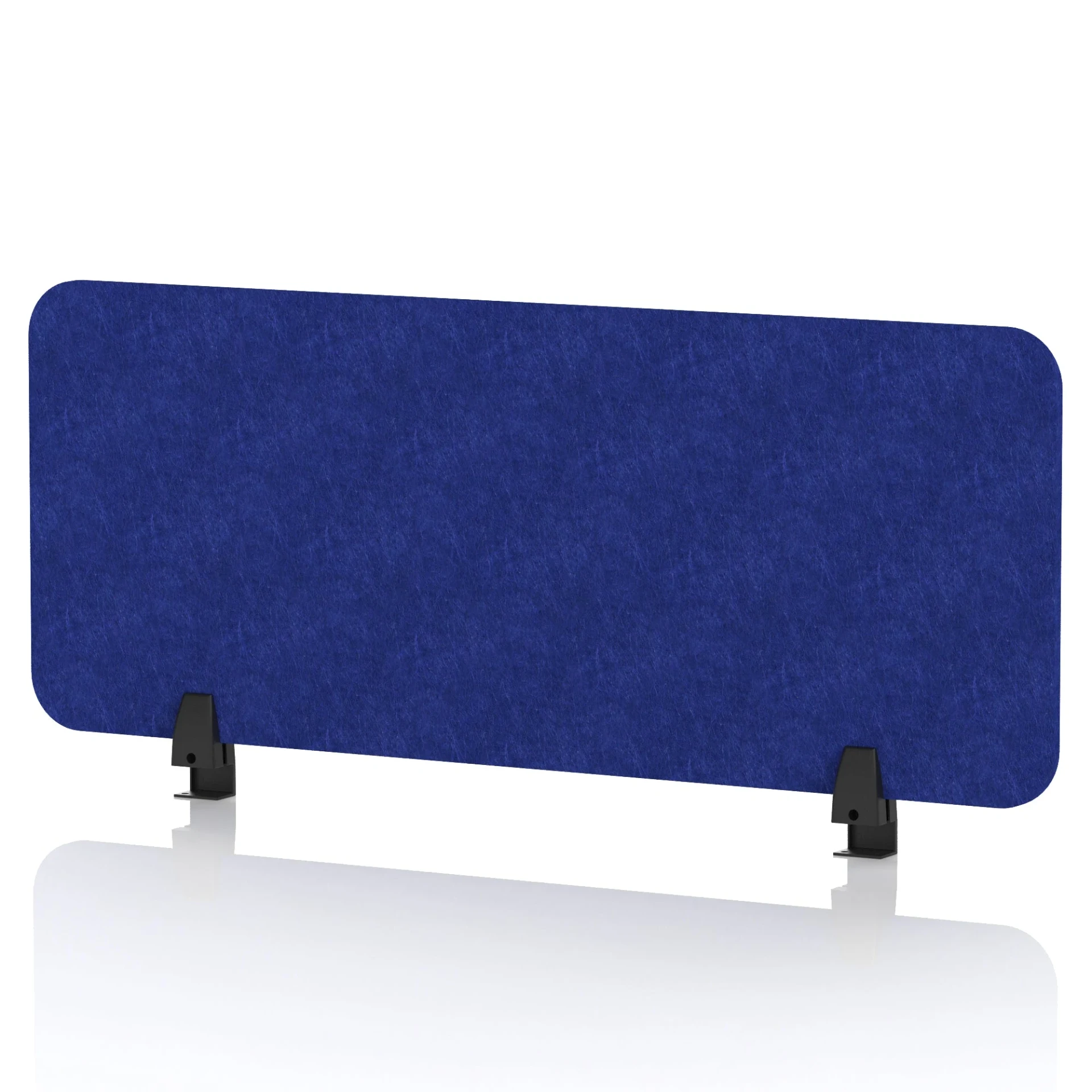 Sch! Rectangular Acoustic Desk Screen in Recycled PET Felt