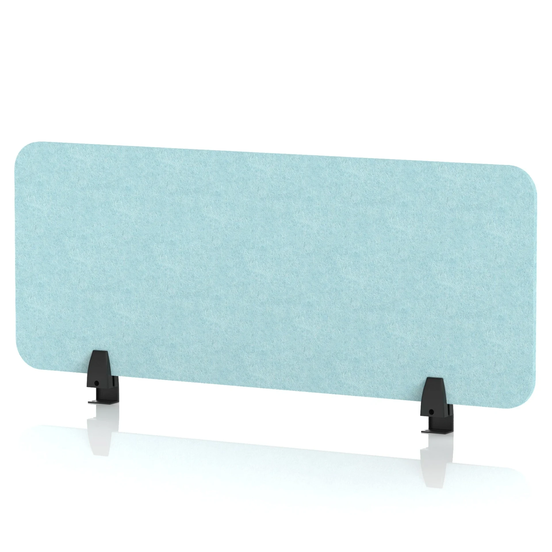 Sch! Rectangular Acoustic Desk Screen in Recycled PET Felt
