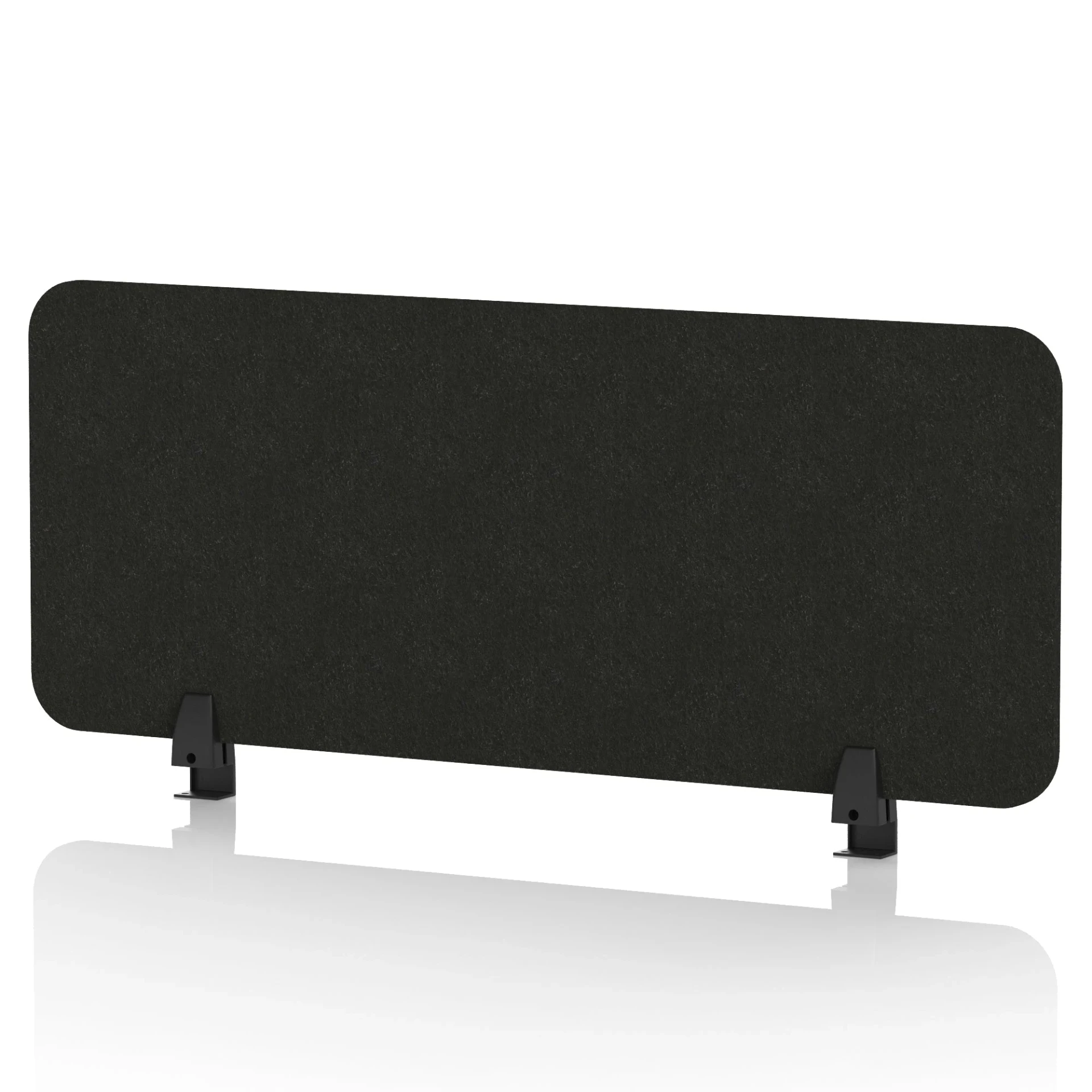 Sch! Rectangular Acoustic Desk Screen in Recycled PET Felt