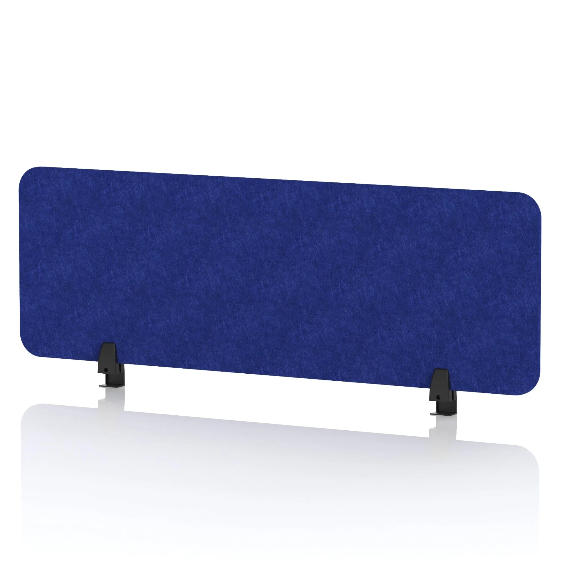 Sch! Rectangular Acoustic Desk Screen in Recycled PET Felt
