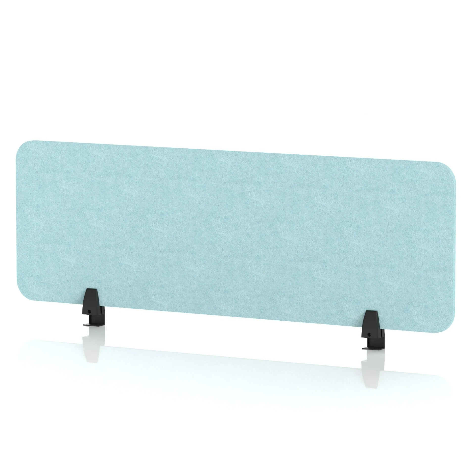 Sch! Rectangular Acoustic Desk Screen in Recycled PET Felt