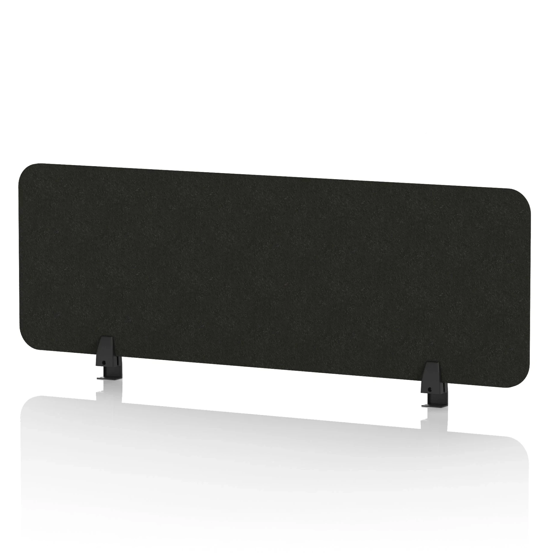 Sch! Rectangular Acoustic Desk Screen in Recycled PET Felt