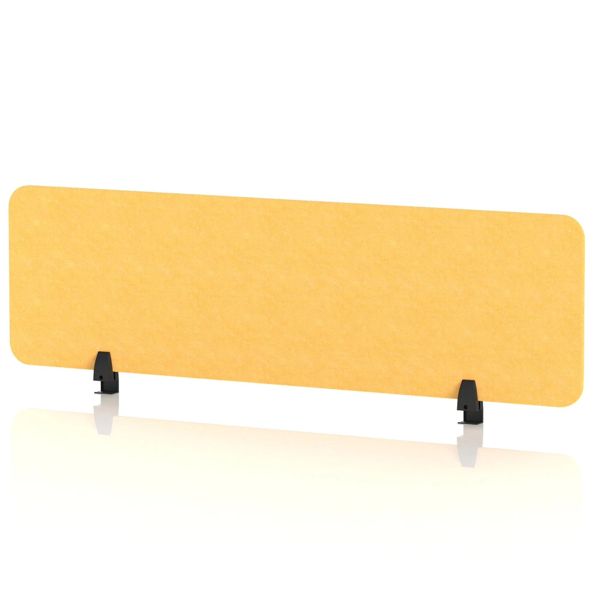 Sch! Rectangular Acoustic Desk Screen in Recycled PET Felt