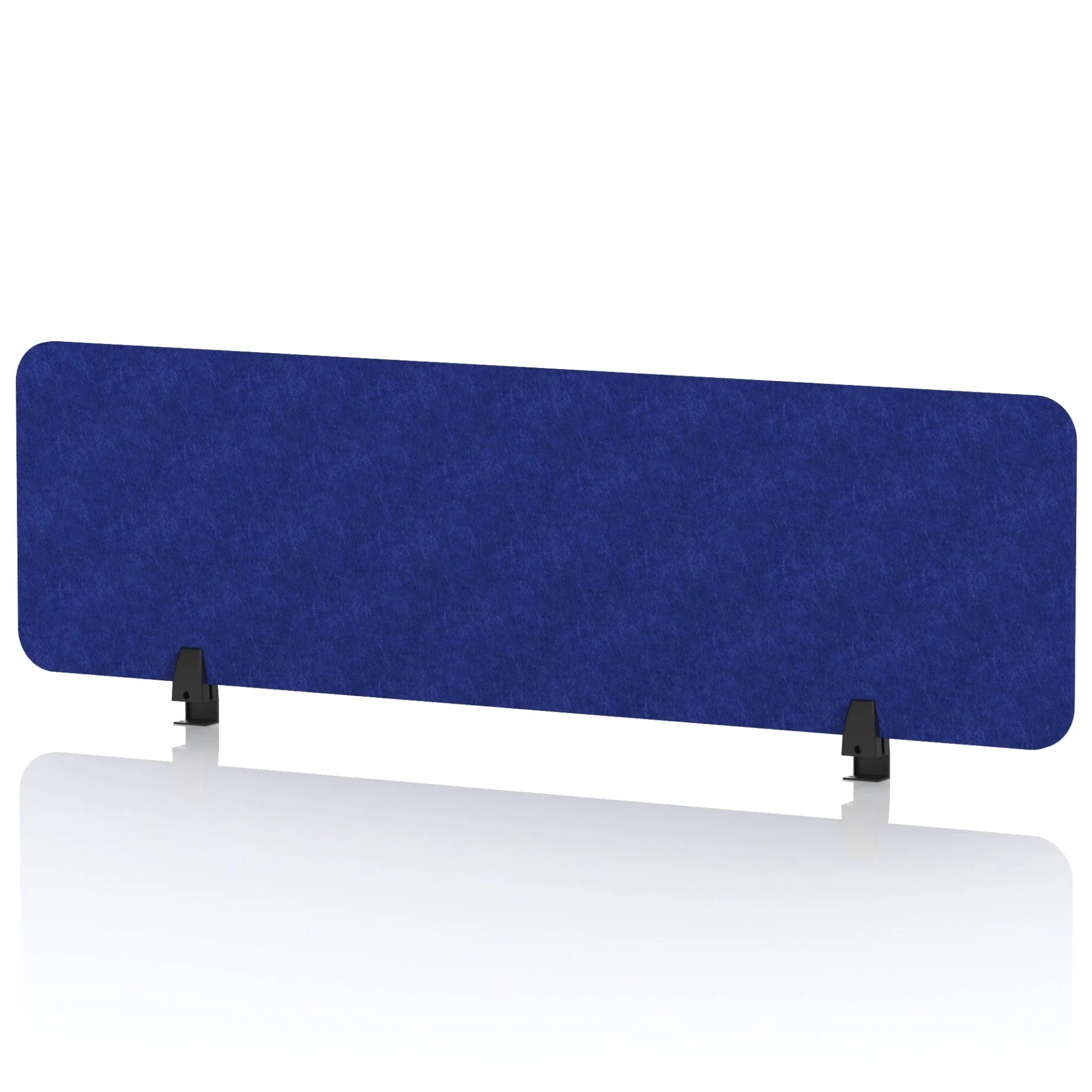Sch! Rectangular Acoustic Desk Screen in Recycled PET Felt