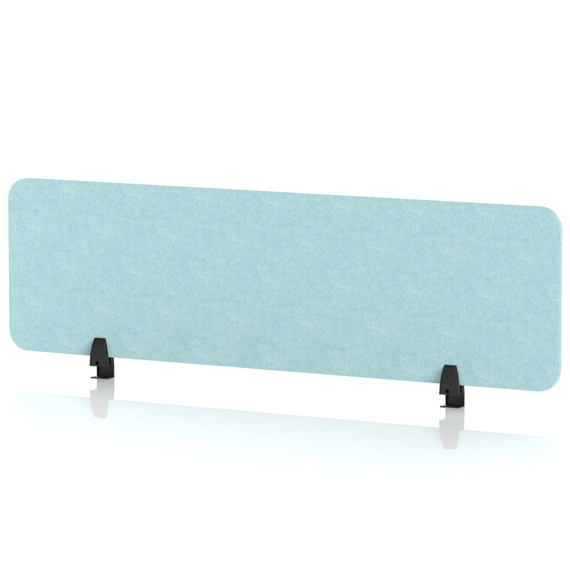 Sch! Rectangular Acoustic Desk Screen in Recycled PET Felt