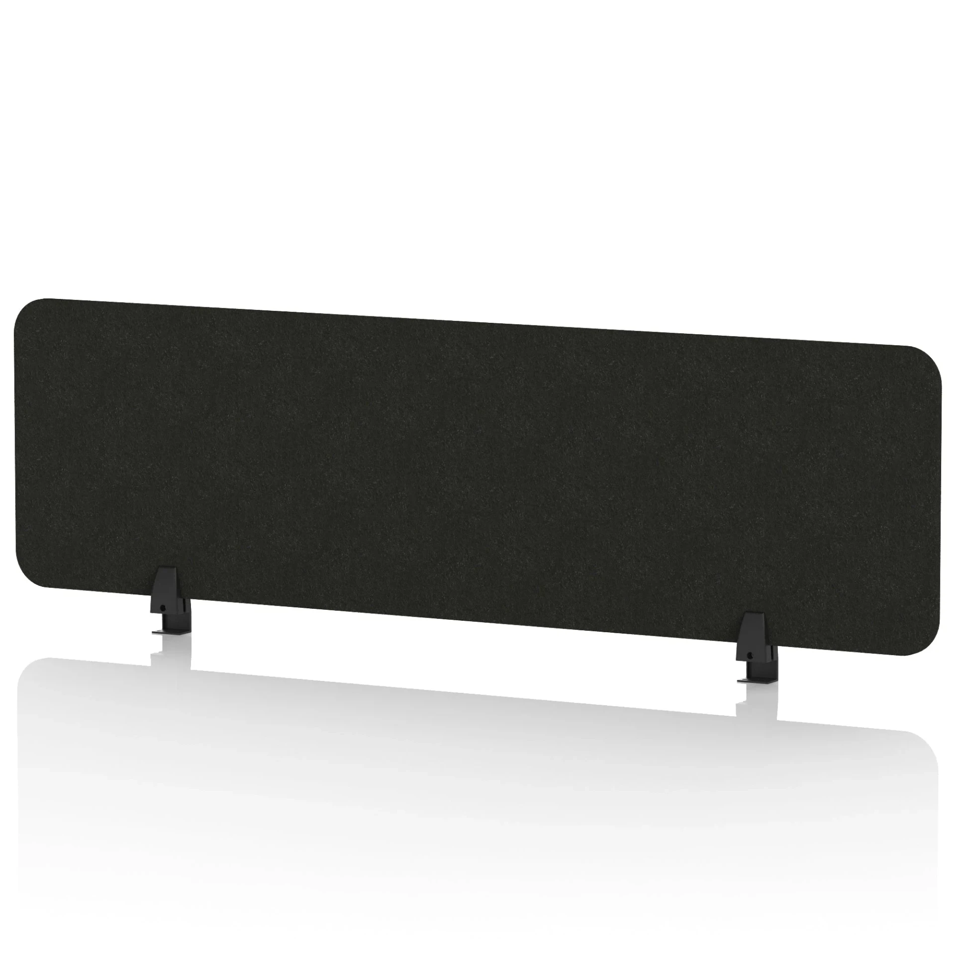 Sch! Rectangular Acoustic Desk Screen in Recycled PET Felt