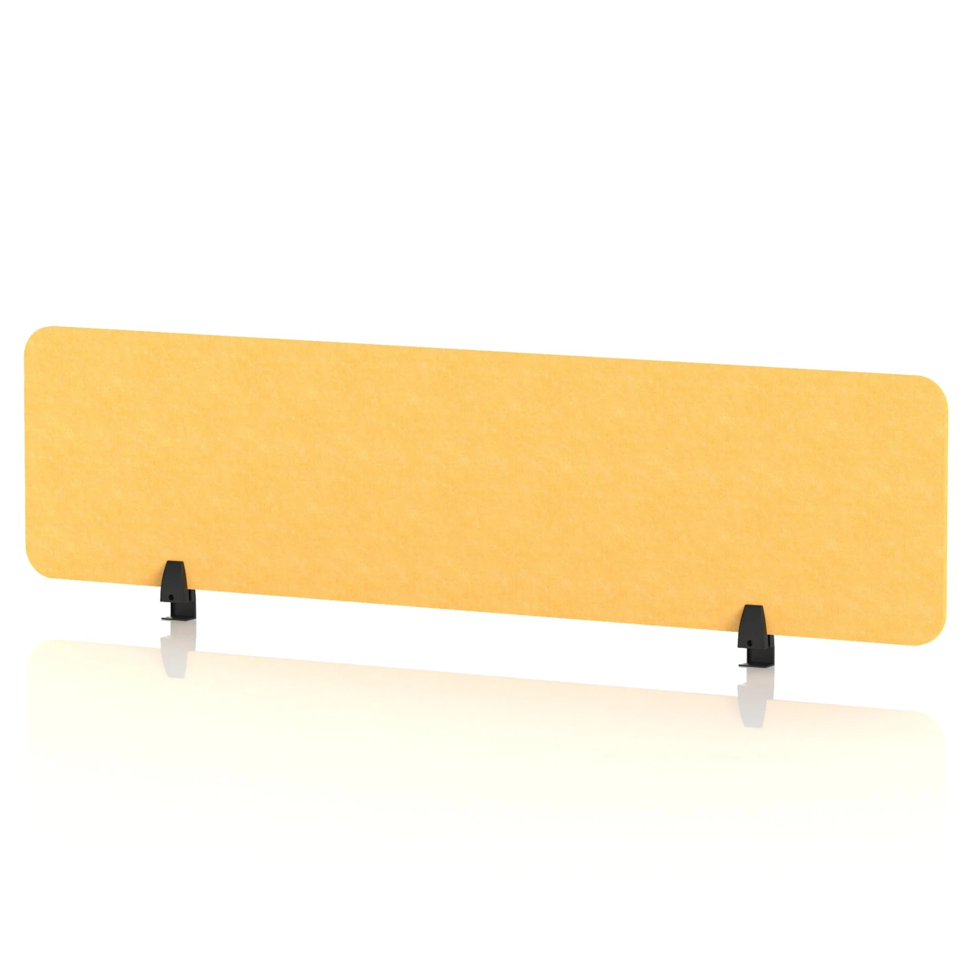 Sch! Rectangular Acoustic Desk Screen in Recycled PET Felt