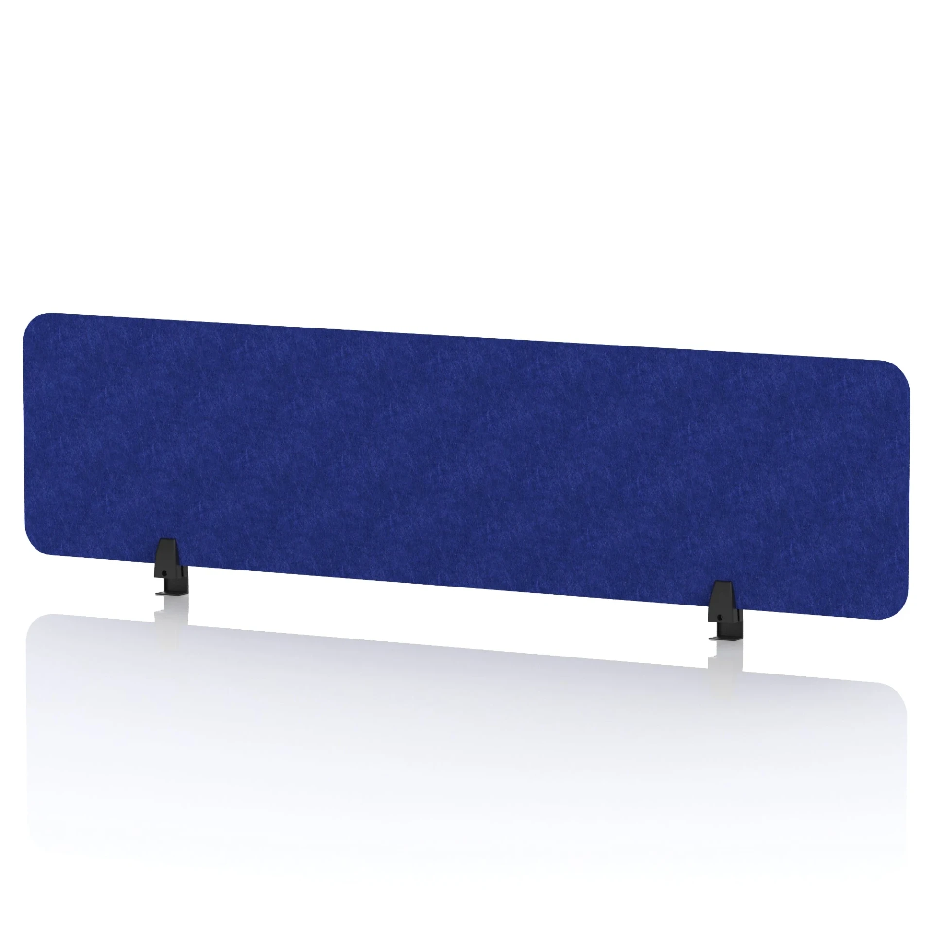 Sch! Rectangular Acoustic Desk Screen in Recycled PET Felt