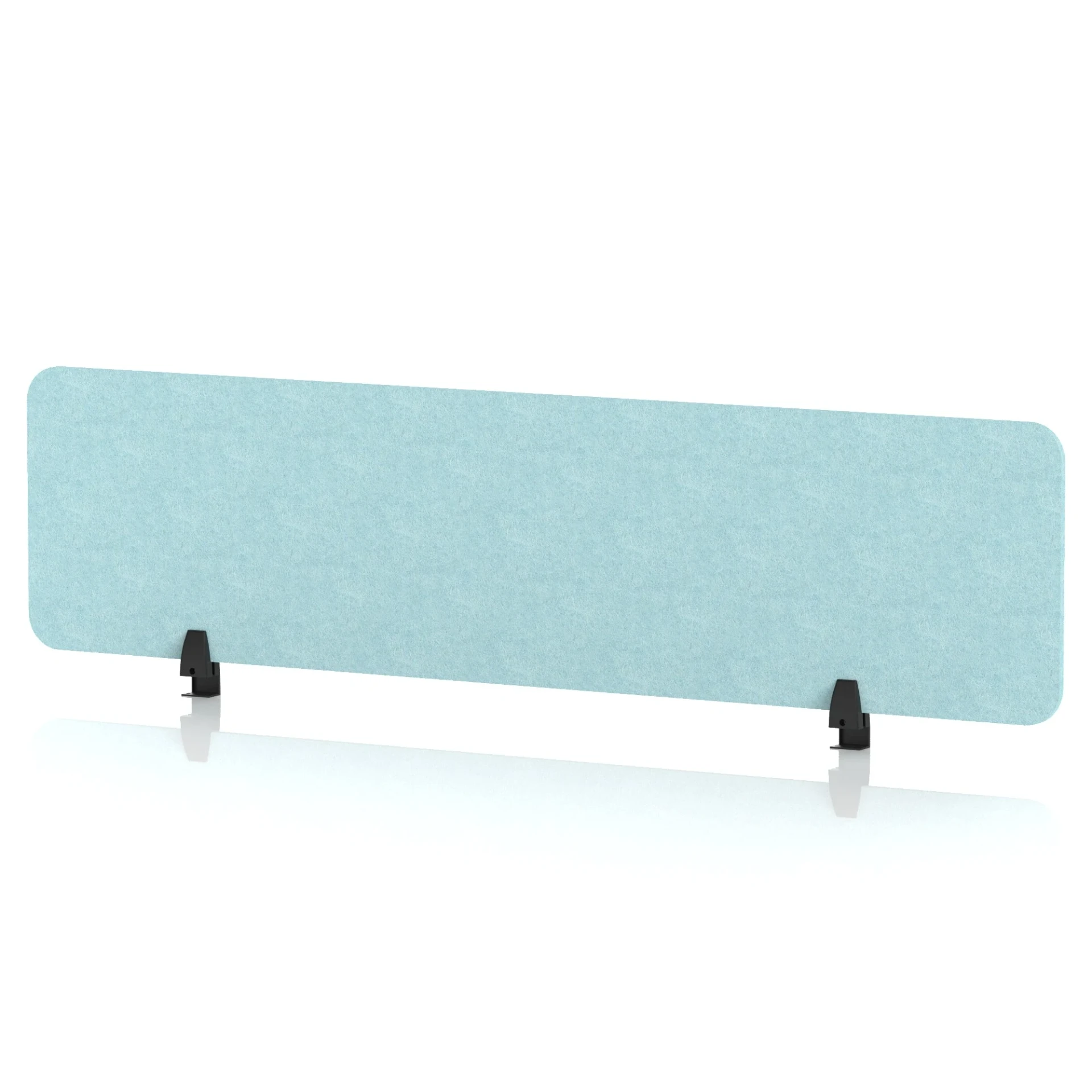 Sch! Rectangular Acoustic Desk Screen in Recycled PET Felt