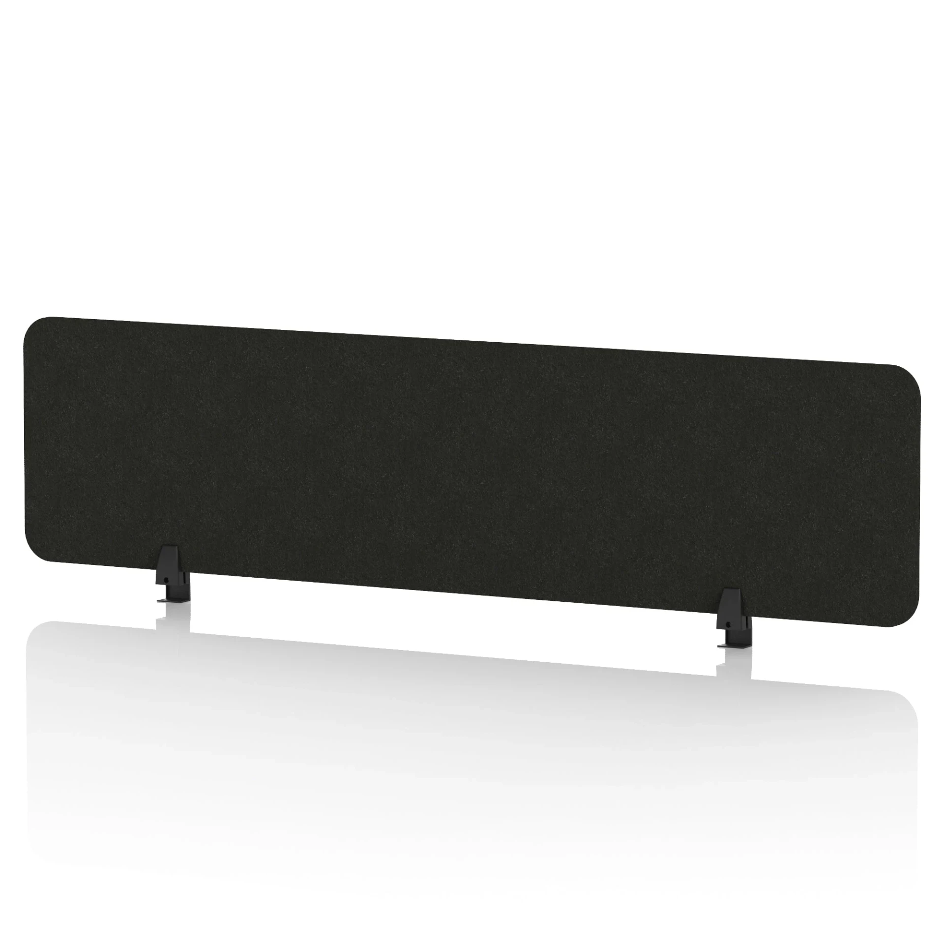 Sch! Rectangular Acoustic Desk Screen in Recycled PET Felt