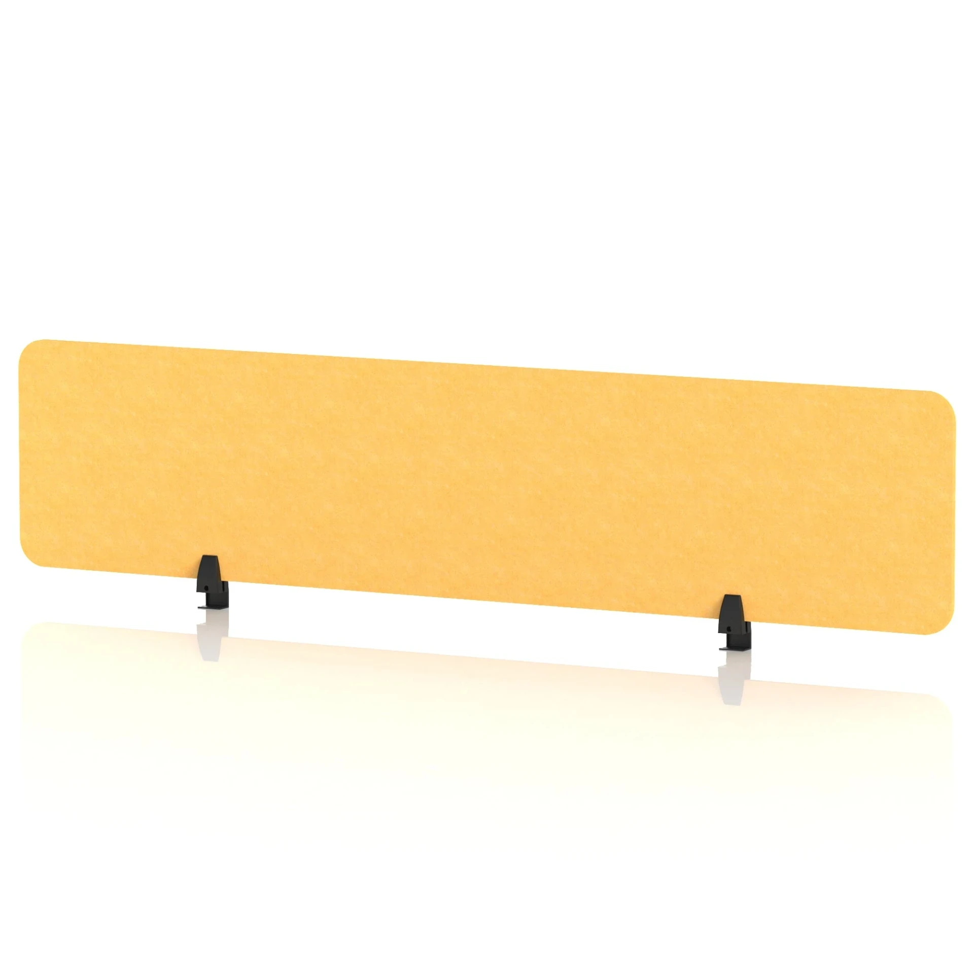 Sch! Rectangular Acoustic Desk Screen in Recycled PET Felt