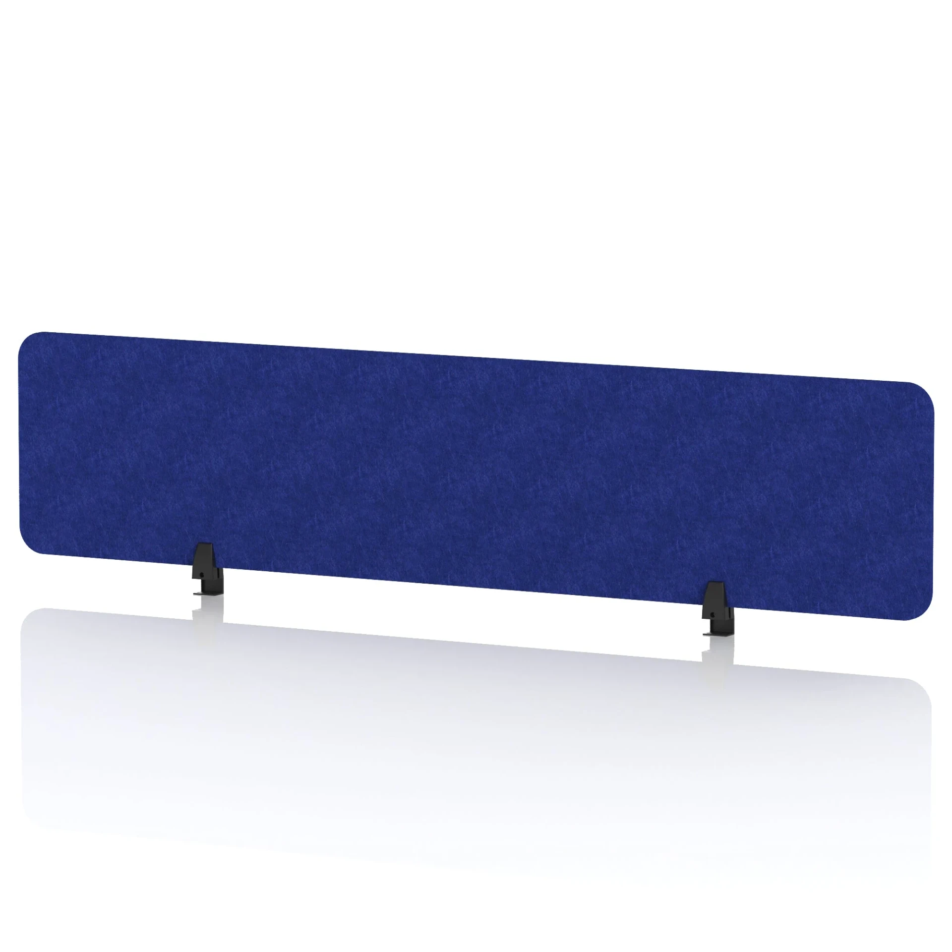 Sch! Rectangular Acoustic Desk Screen in Recycled PET Felt