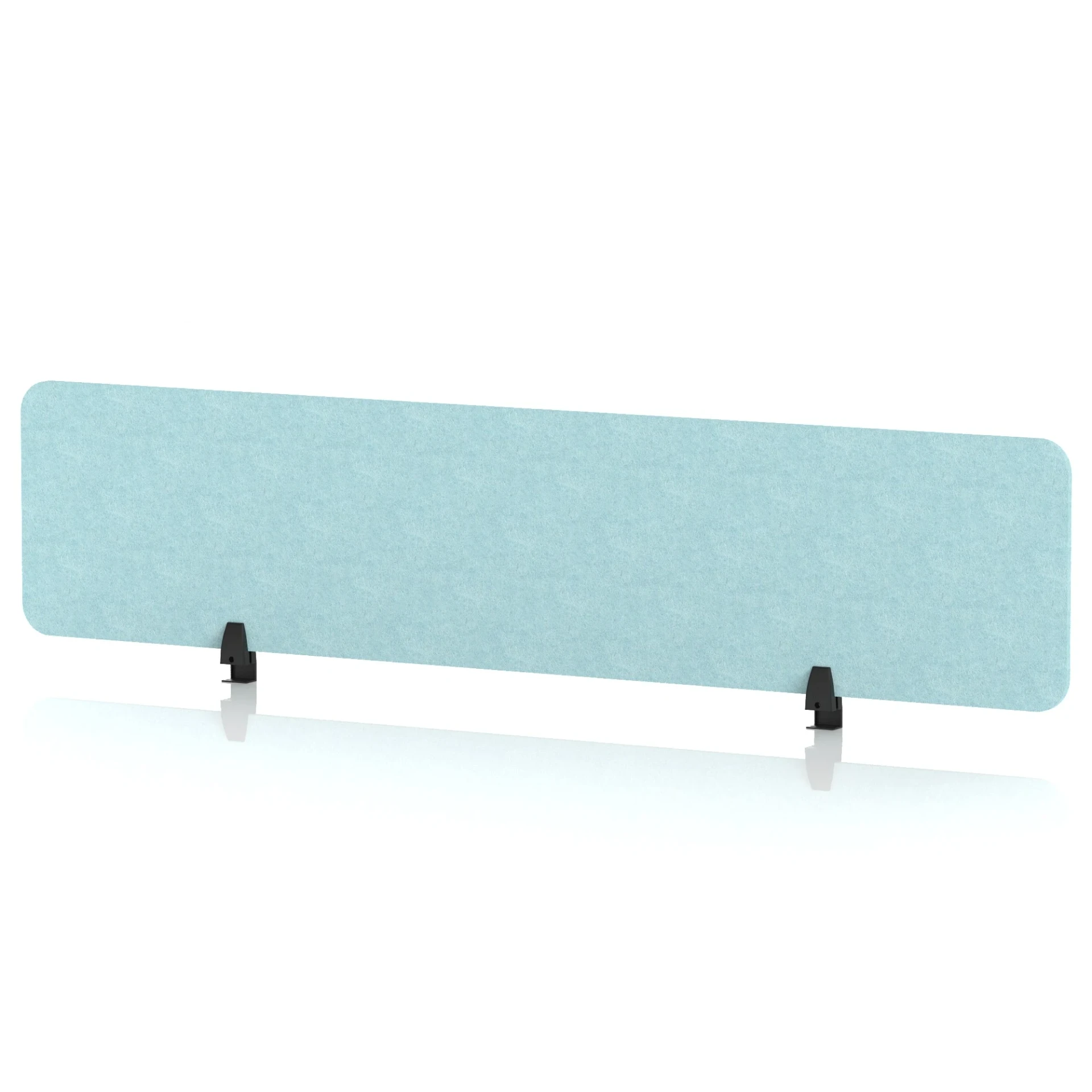 Sch! Rectangular Acoustic Desk Screen in Recycled PET Felt