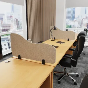 Sch! Acoustic Desktop Side Screen - Wave
