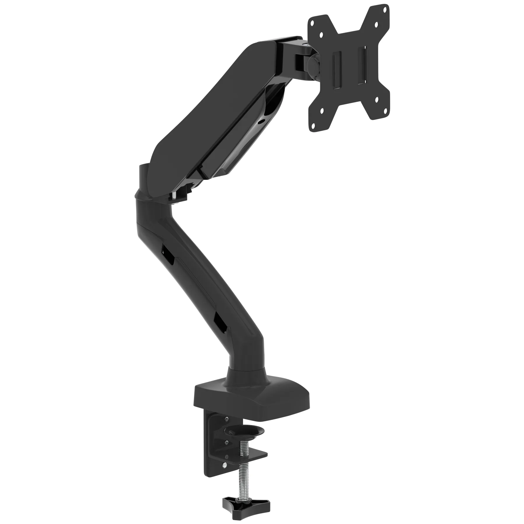 Quick Release Single or Dual Gas Spring Monitor Arms