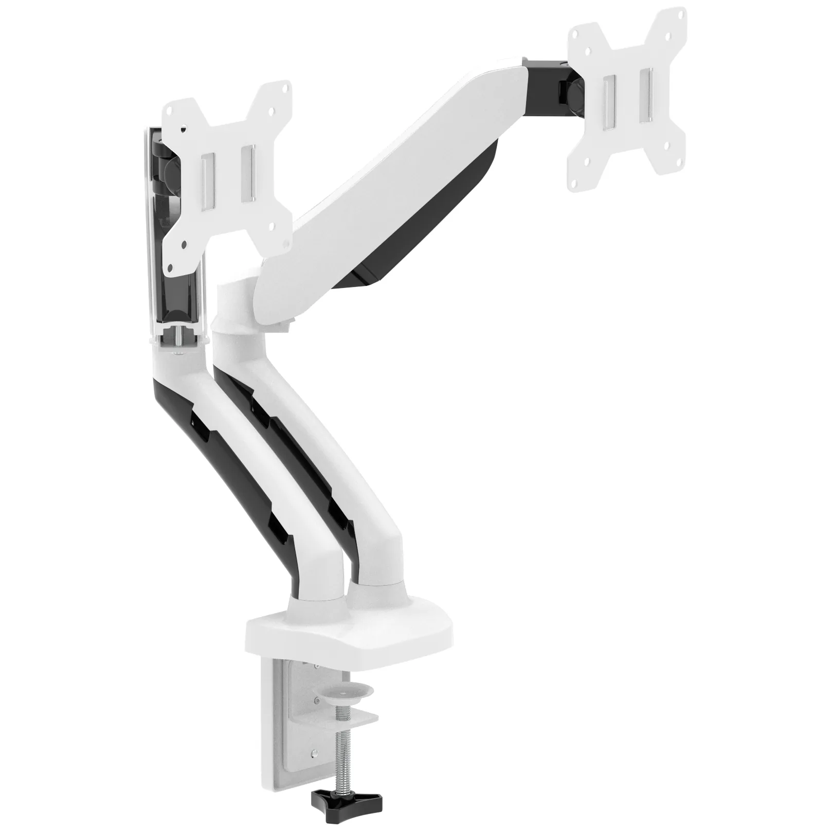 Quick Release Single or Dual Gas Spring Monitor Arms