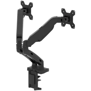 Quick Release Single or Dual Gas Spring Monitor Arms