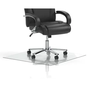 Dynamic Clear Office Chair Mat for Carpet and Hard Floors