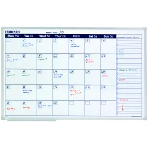 Monthly Planner Day Grid, 90 x 60cm