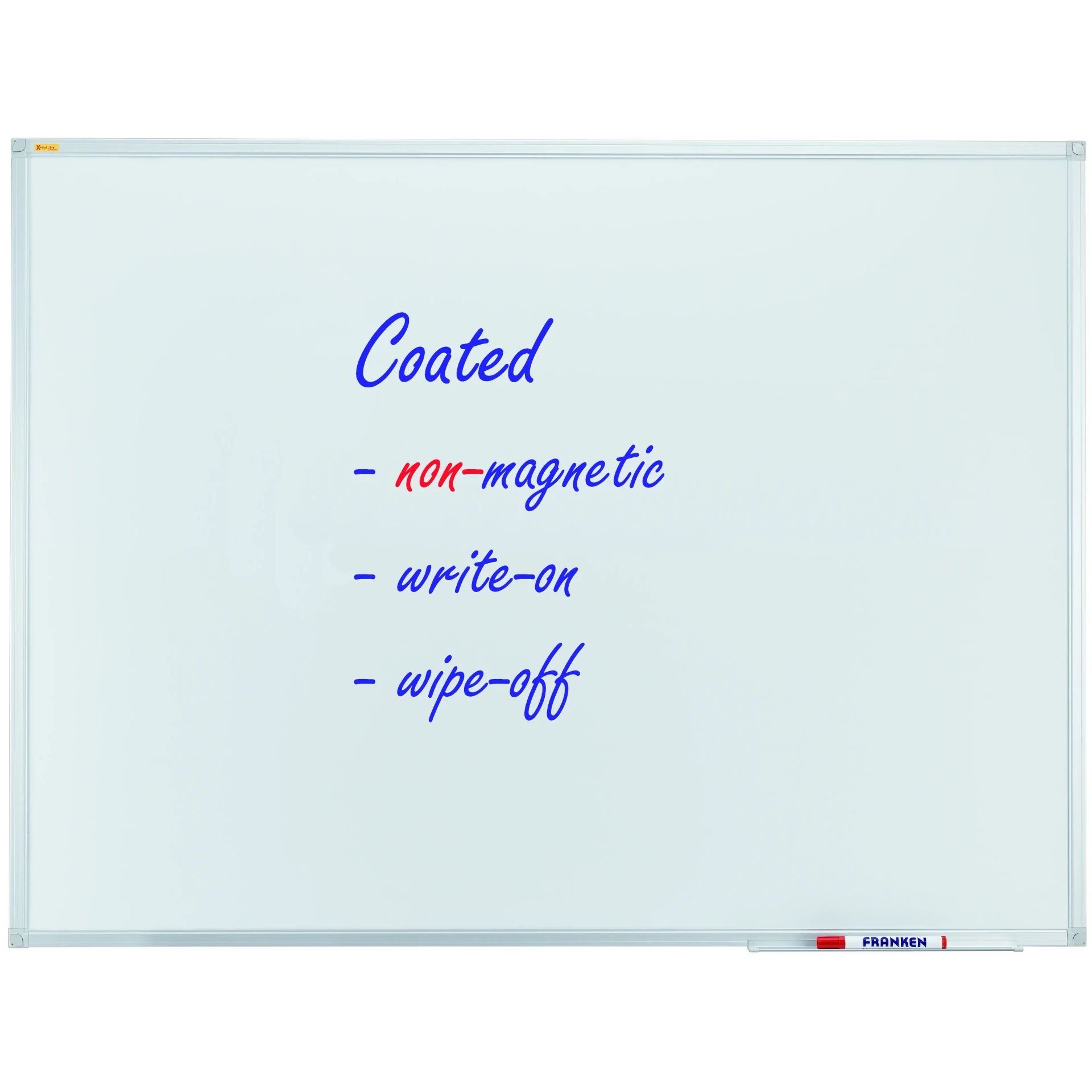 X-Tra!Line Dry Wipe Whiteboard 45 x 60cm to 240 x 120cm