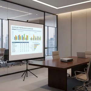 X-Tra!Line Tripod Projection Screen 150cm or 180cm Matt White